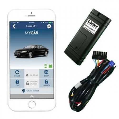 The LINKR-LT1 is a smartphone vehicle control & tracking interface. 
Compatible with OmegaEVO, Fortin products