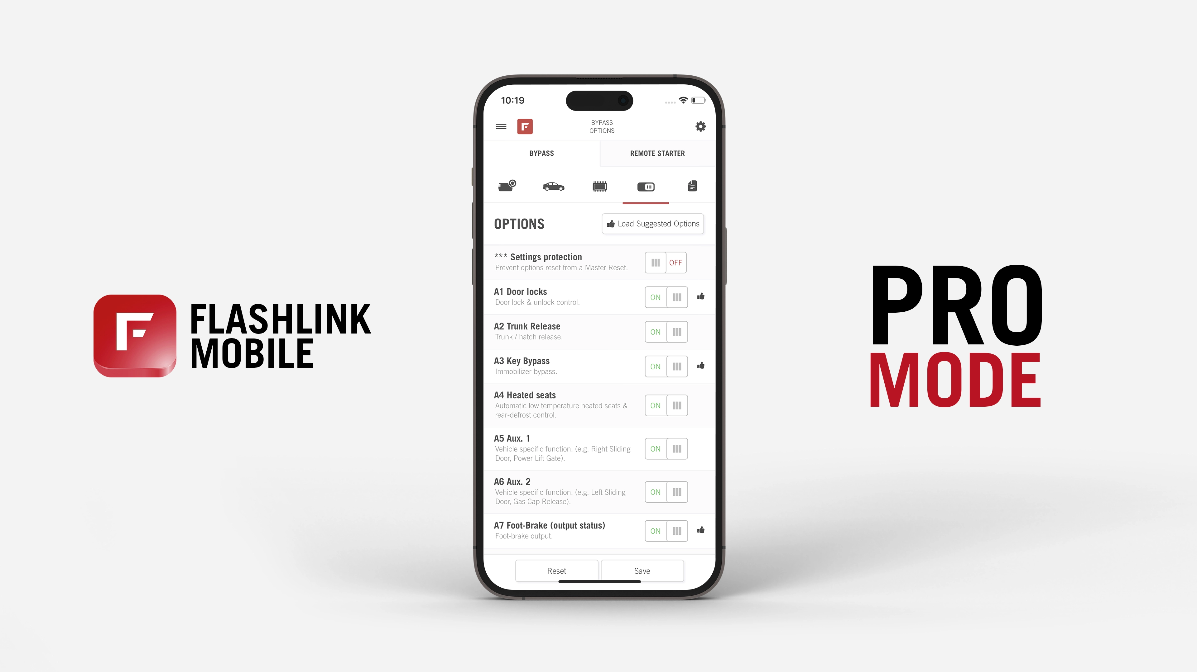 FLASHLINK MOBILE — FORTIN MODULE PROGRAMMING DEMONSTRATION WITH THE PRO MODE