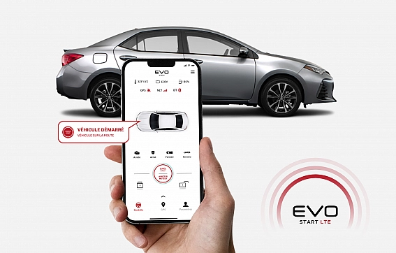 Découvrez le plein contrôle mobile avec EVO-START LTE