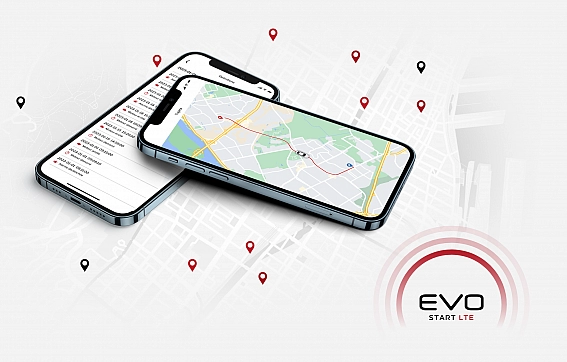 Suivez et surveillez vos véhicules sur la route avec EVO-START LTE