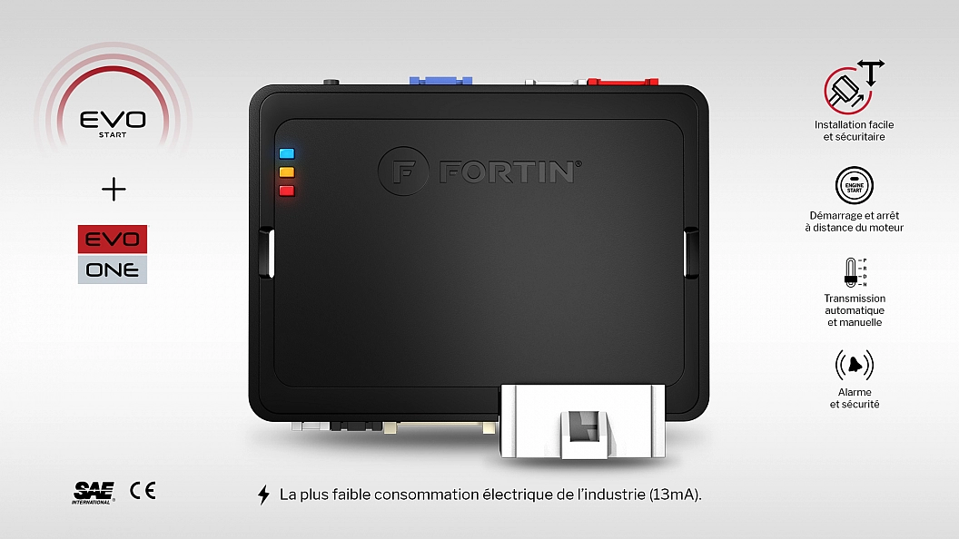 Compatible avec les modules Fortin EVO-ONE